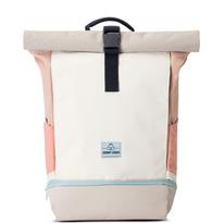 "ALLEN" újrahasznosított közepes méretű rolltop hátizsák, bézs-rózsaszín, Johnny Urban "ALLEN" újrahasznosított közepes méretű rolltop hátizsák, bézs-rózsaszín, Johnny Urban