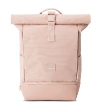"ALLEN" újrahasznosított közepes méretű rolltop hátizsák, rózsaszín, Johnny Urban