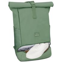 "ALLEN" újrahasznosított nagyméretű rolltop hátizsák, pasztell zöld, Johnny Urban "ALLEN" újrahasznosított nagyméretű rolltop hátizsák, pasztell zöld, Johnny Urban