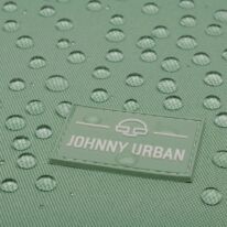"ALLEN" újrahasznosított nagyméretű rolltop hátizsák, pasztell zöld, Johnny Urban