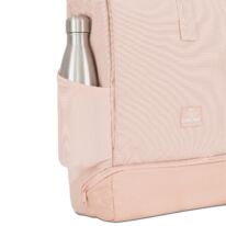 "ALLEN" újrahasznosított nagyméretű rolltop hátizsák, rózsaszín, Johnny Urban