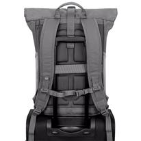 "ALLEN" újrahasznosított nagyméretű rolltop hátizsák, antracit, Johnny Urban "ALLEN" újrahasznosított nagyméretű rolltop hátizsák, antracit, Johnny Urban