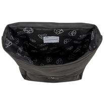 "AARON JUNIOR" újrahasznosított rolltop hátizsák, fekete, Johnny Urban "AARON JUNIOR" újrahasznosított rolltop hátizsák, fekete, Johnny Urban
