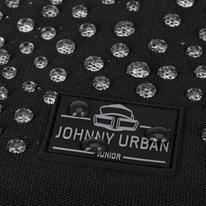 "AARON JUNIOR" újrahasznosított rolltop hátizsák, fekete, Johnny Urban "AARON JUNIOR" újrahasznosított rolltop hátizsák, fekete, Johnny Urban