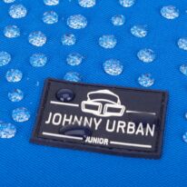 "AARON JUNIOR" újrahasznosított rolltop hátizsák, kék, Johnny Urban