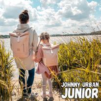 "AARON JUNIOR" újrahasznosított rolltop hátizsák, púder rózsaszín, Johnny Urban "AARON JUNIOR" újrahasznosított rolltop hátizsák, púder rózsaszín, Johnny Urban