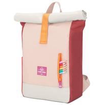 "AARON JUNIOR" újrahasznosított rolltop hátizsák, rózsaszín multicolor, Johnny Urban "AARON JUNIOR" újrahasznosított rolltop hátizsák, rózsaszín multicolor, Johnny Urban