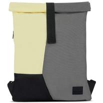 "OSKAR" újrahasznosított rolltop hátizsák, szürke-sárga-fekete, Johnny Urban "OSKAR" újrahasznosított rolltop hátizsák, szürke-sárga-fekete, Johnny Urban