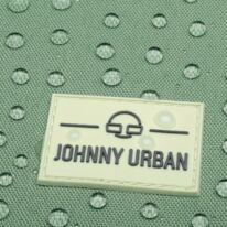 "Ryan" újrahasznosított rolltop hátizsák, pasztell zöld, Johnny Urban