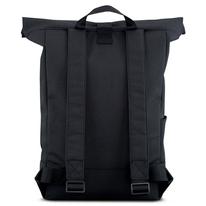 "AARON" újrahasznosított nagyméretű rolltop hátizsák, fekete, Johnny Urban "AARON" újrahasznosított nagyméretű rolltop hátizsák, fekete, Johnny Urban