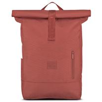 "AARON" újrahasznosított nagyméretű rolltop hátizsák, téglavörös, Johnny Urban "AARON" újrahasznosított nagyméretű rolltop hátizsák, téglavörös, Johnny Urban