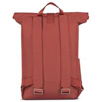 "AARON" újrahasznosított nagyméretű rolltop hátizsák, téglavörös, Johnny Urban "AARON" újrahasznosított nagyméretű rolltop hátizsák, téglavörös, Johnny Urban