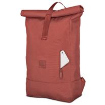 "AARON" újrahasznosított nagyméretű rolltop hátizsák, téglavörös, Johnny Urban "AARON" újrahasznosított nagyméretű rolltop hátizsák, téglavörös, Johnny Urban