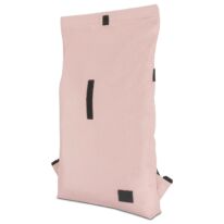 "EMIL" újrahasznosított nagyméretű rolltop hátizsák, púder rózsaszín, Johnny Urban