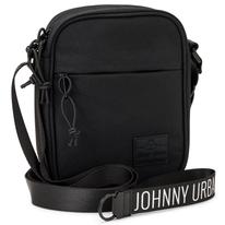 "LUIS" újrahasznosított oldaltáska, fekete, Johnny Urban "LUIS" újrahasznosított oldaltáska, fekete, Johnny Urban