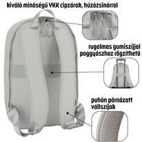 "MILO" újrahasznosított hátizsák, szürke, Johnny Urban "MILO" újrahasznosított hátizsák, szürke, Johnny Urban