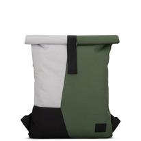 "OSKAR" újrahasznosított rolltop hátizsák, zöld-szürke-fekete, Johnny Urban "OSKAR" újrahasznosított rolltop hátizsák, zöld-szürke-fekete, Johnny Urban