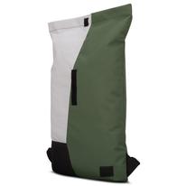 "OSKAR" újrahasznosított rolltop hátizsák, zöld-szürke-fekete, Johnny Urban "OSKAR" újrahasznosított rolltop hátizsák, zöld-szürke-fekete, Johnny Urban