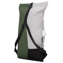 "OSKAR" újrahasznosított rolltop hátizsák, zöld-szürke-fekete, Johnny Urban "OSKAR" újrahasznosított rolltop hátizsák, zöld-szürke-fekete, Johnny Urban