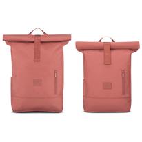 "ROBIN" újrahasznosított rolltop hátizsák, téglavörös, Johnny Urban "ROBIN" újrahasznosított rolltop hátizsák, téglavörös, Johnny Urban