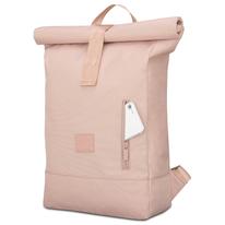 "ROBIN" újrahasznosított rolltop hátizsák, púder rózsaszín, Johnny Urban "ROBIN" újrahasznosított rolltop hátizsák, púder rózsaszín, Johnny Urban